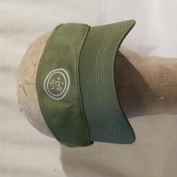 Life Is Good Accessories - Life is Good Adjustable Visor, Olive Green